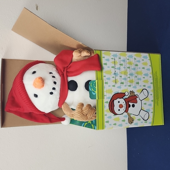 NIB, Scentsy Buddy Authentic Kids. Sammy the Snowman. - Picture 2 of 16